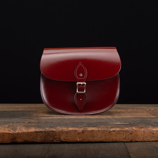 Large Sporran in Patent Oxblood Red