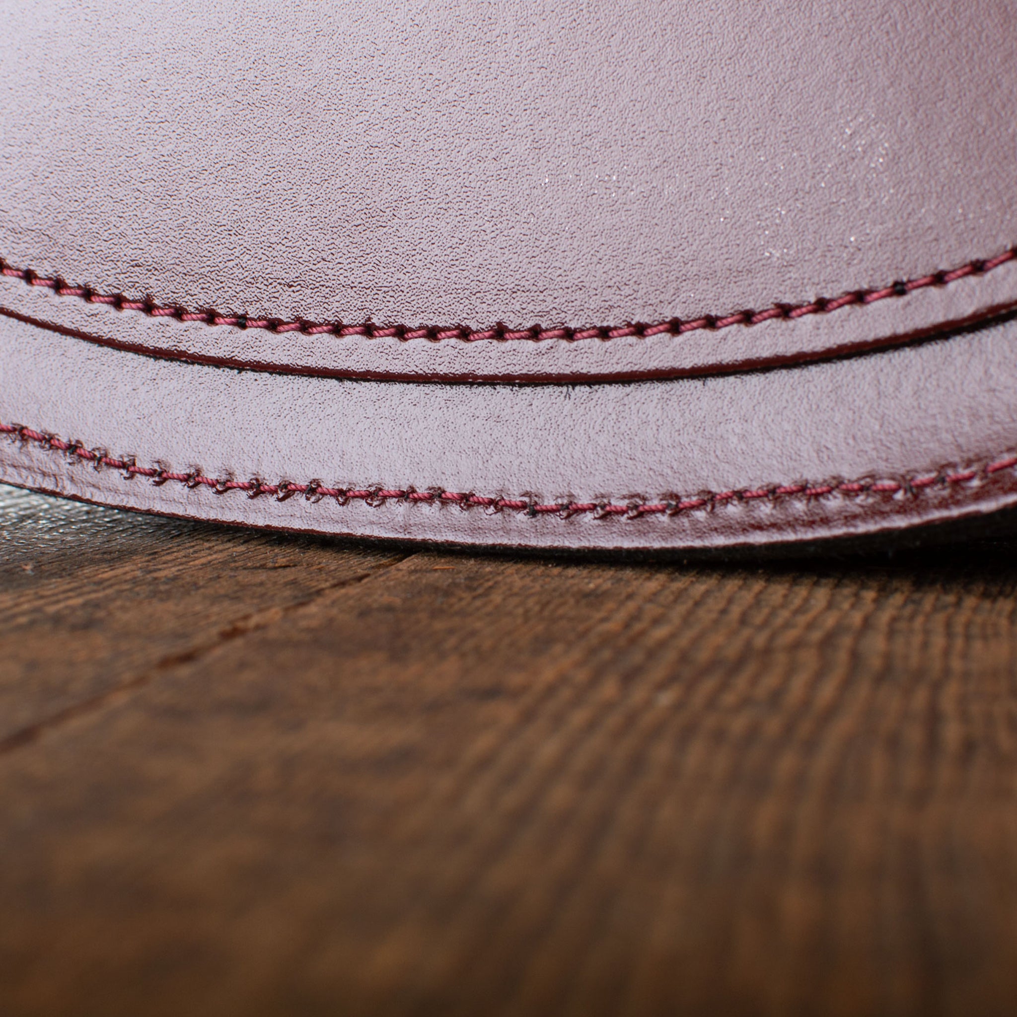 Large Sporran in Patent Oxblood Red