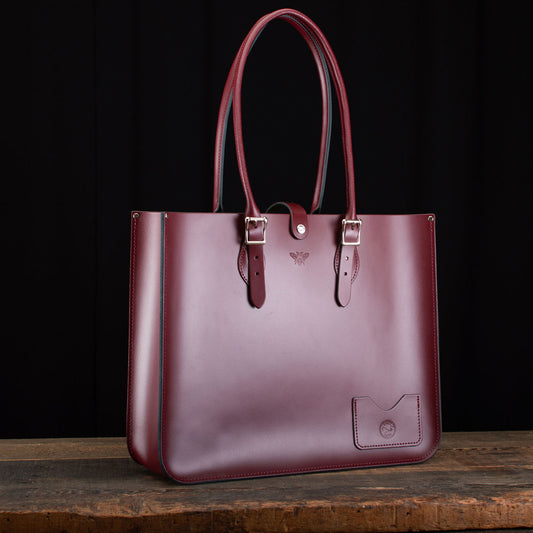 Landscape Tote in Mulberry Bush