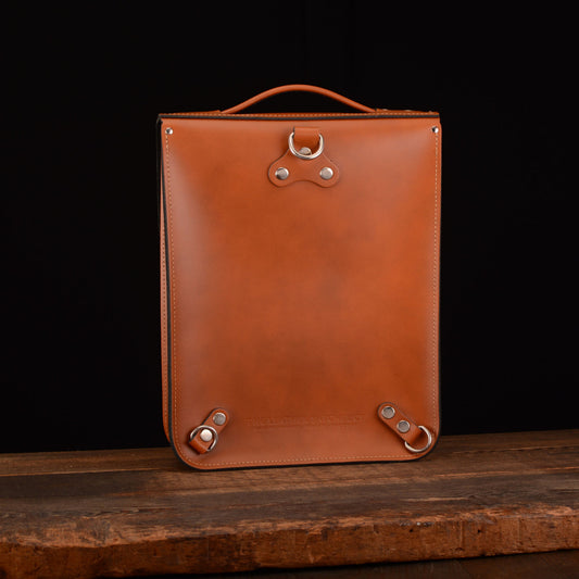 Medium Portrait Backpack in London Tan