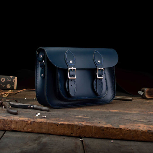11-Inch Classic Satchel in Loch Blue