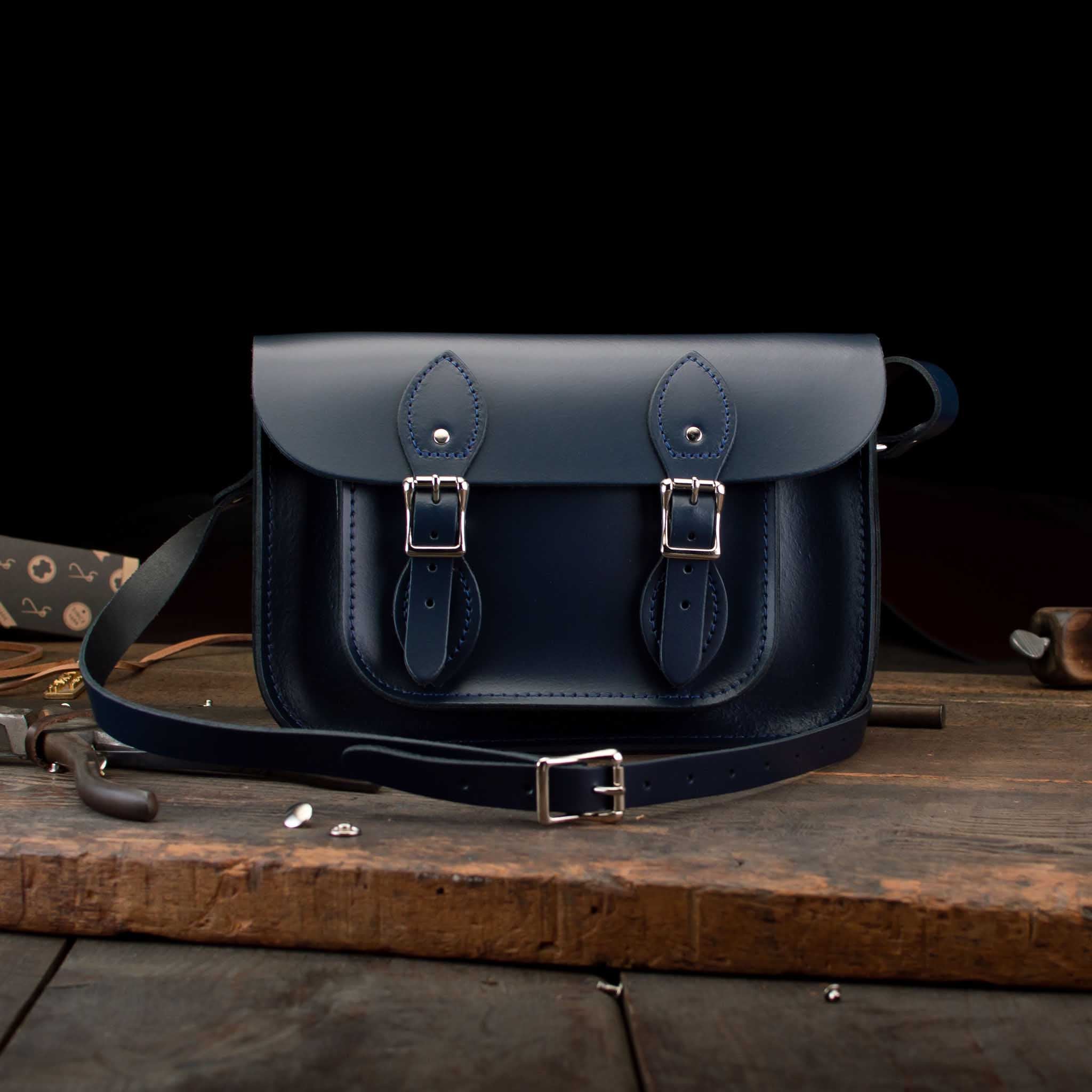 11-Inch Classic Satchel in Loch Blue