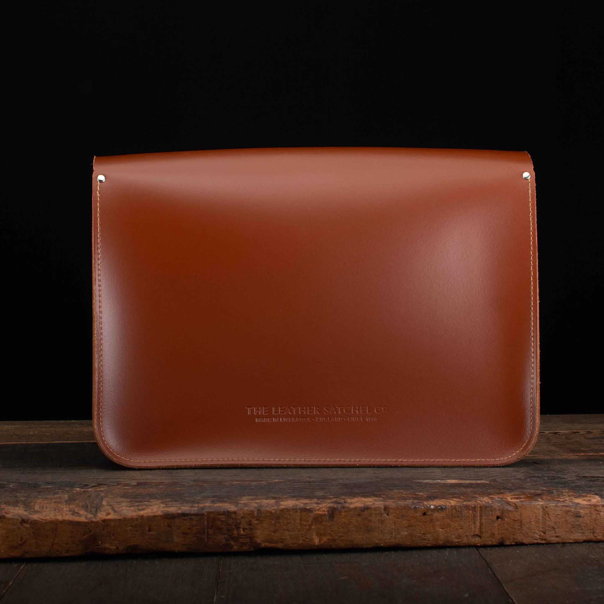 15-Inch Classic Satchel in British Tan