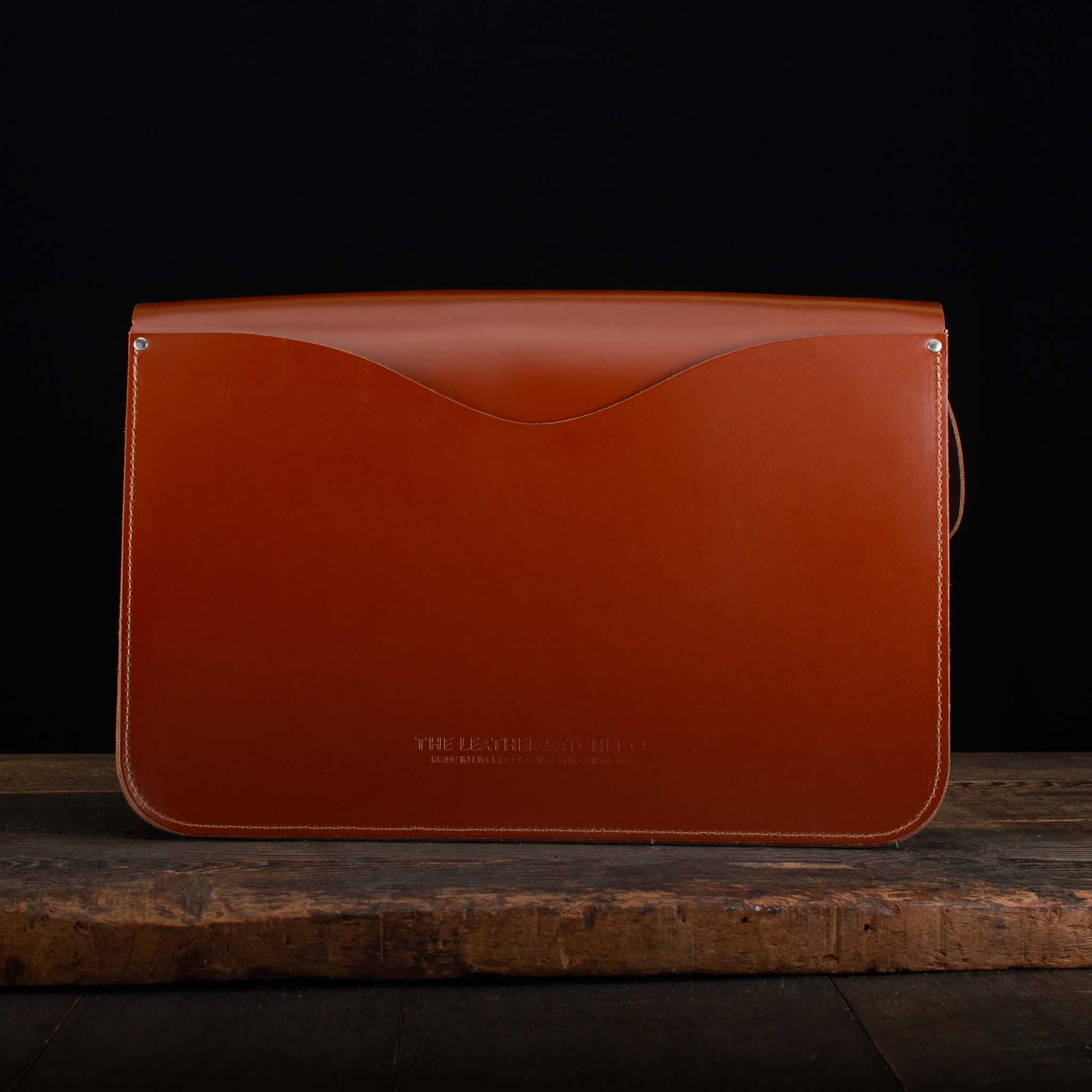 16.5-Inch Classic Satchel in British Tan