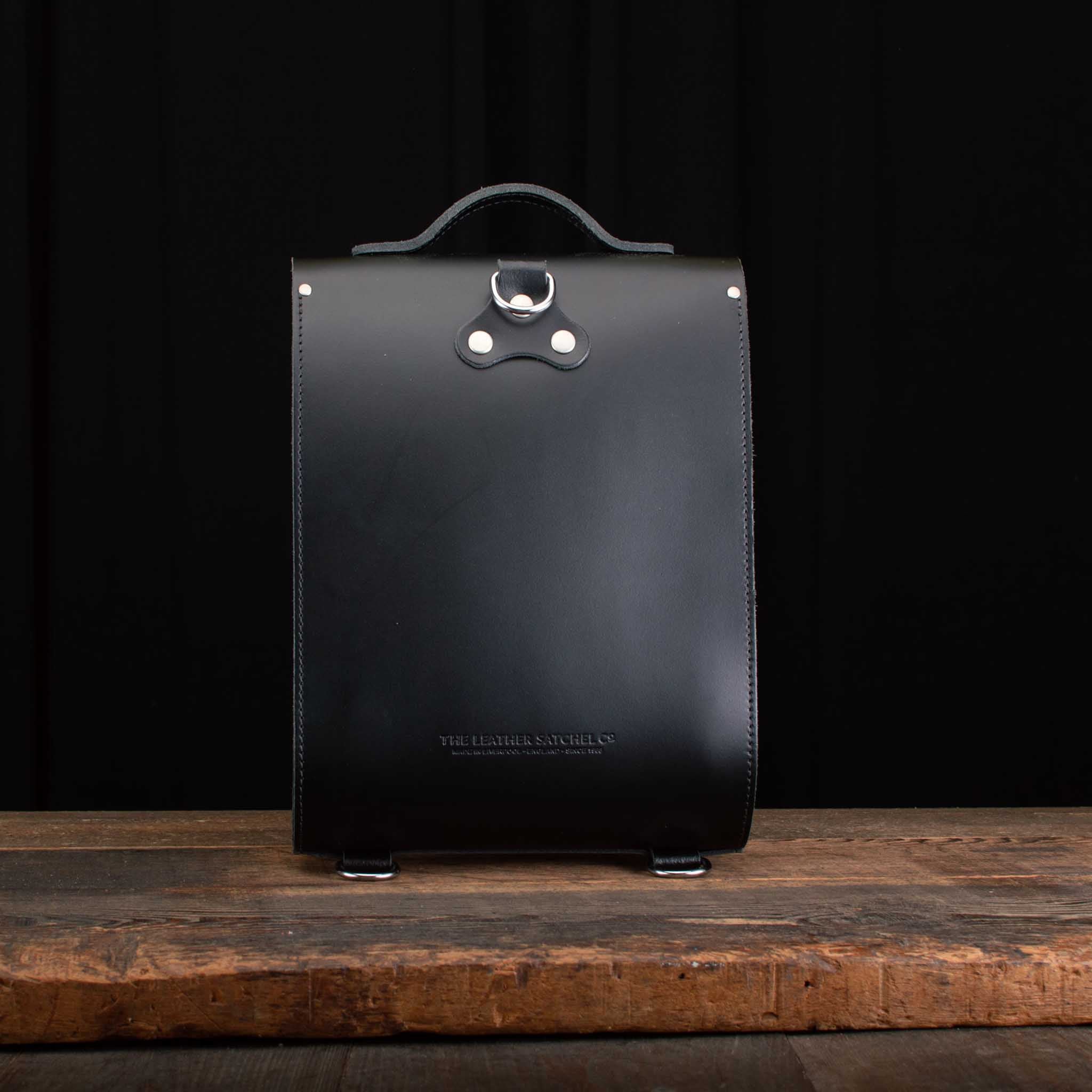 Mini Windsor Backpack in Charcoal Black