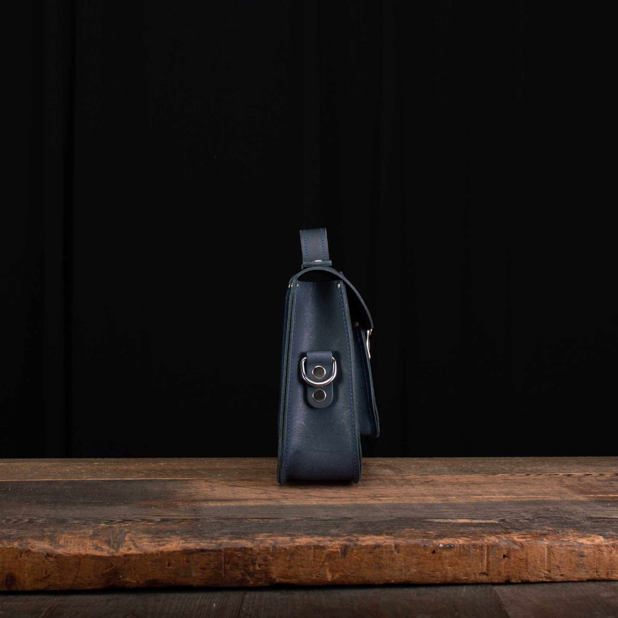 12.5-Inch Classic Satchel in Distressed Mersey Waters