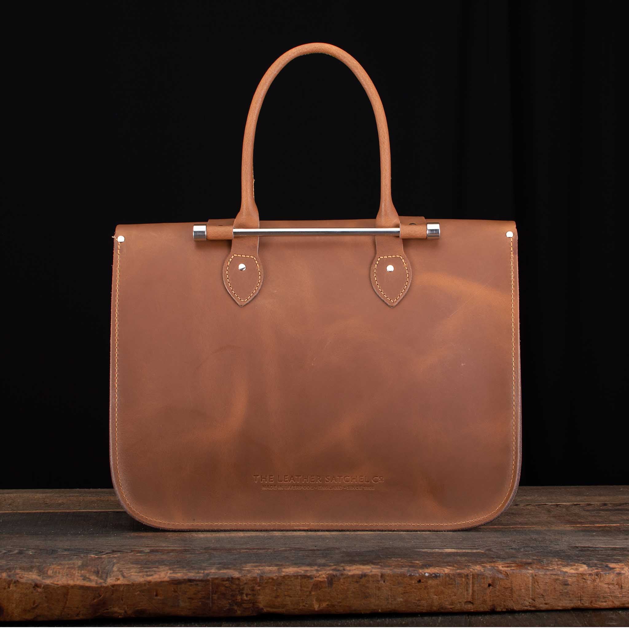 15-Inch Music Case in Distressed Mocha Tree