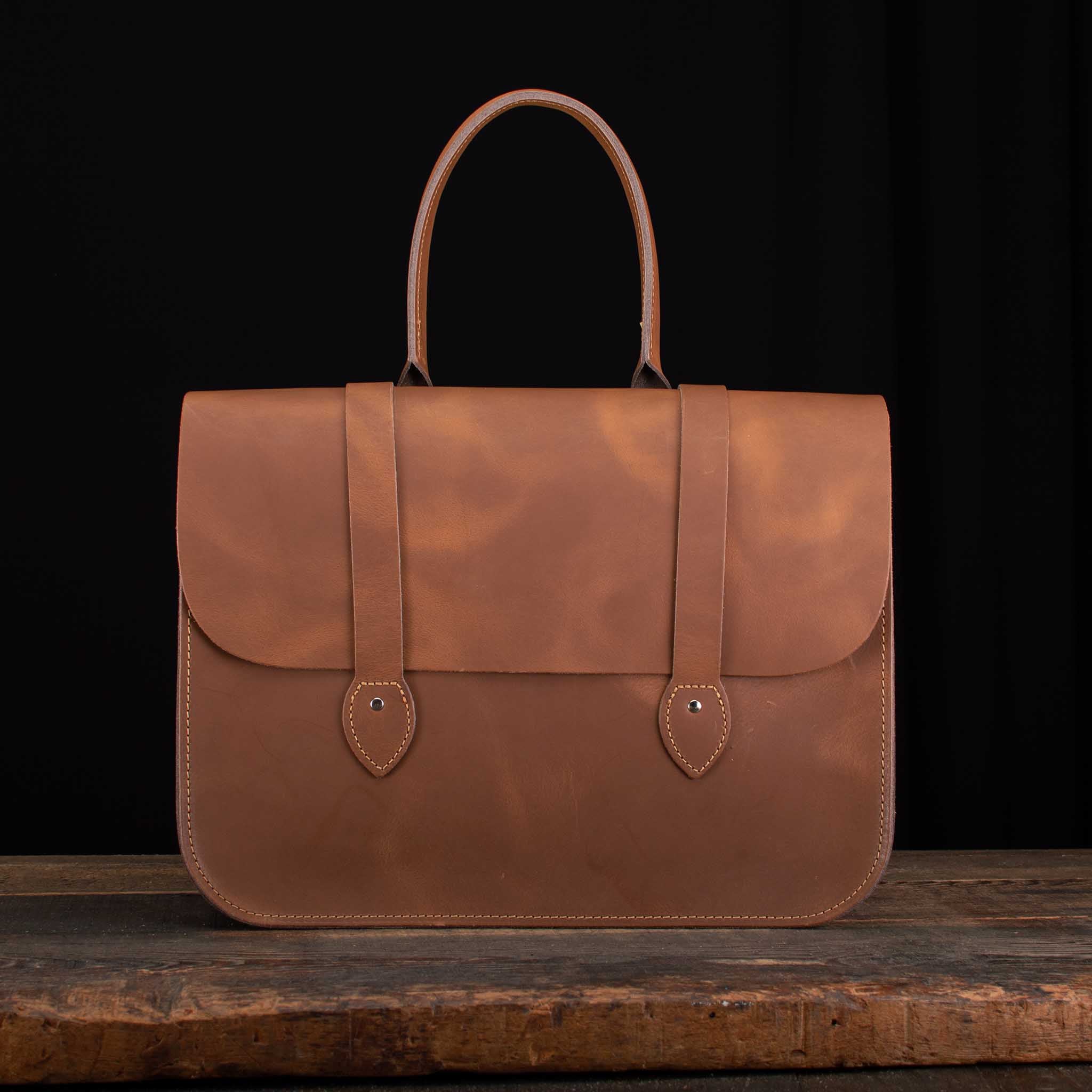 15-Inch Music Case in Distressed Mocha Tree