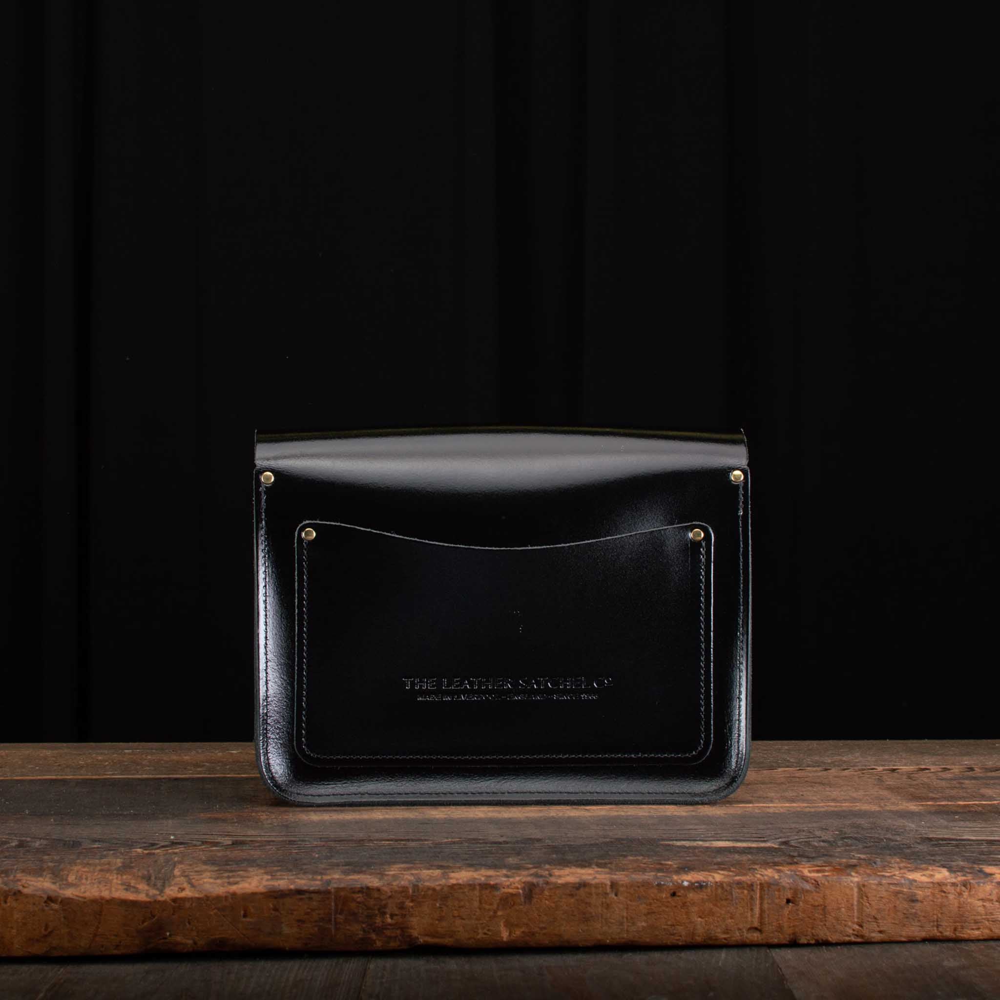 Large Pixie in Patent Pitch Black