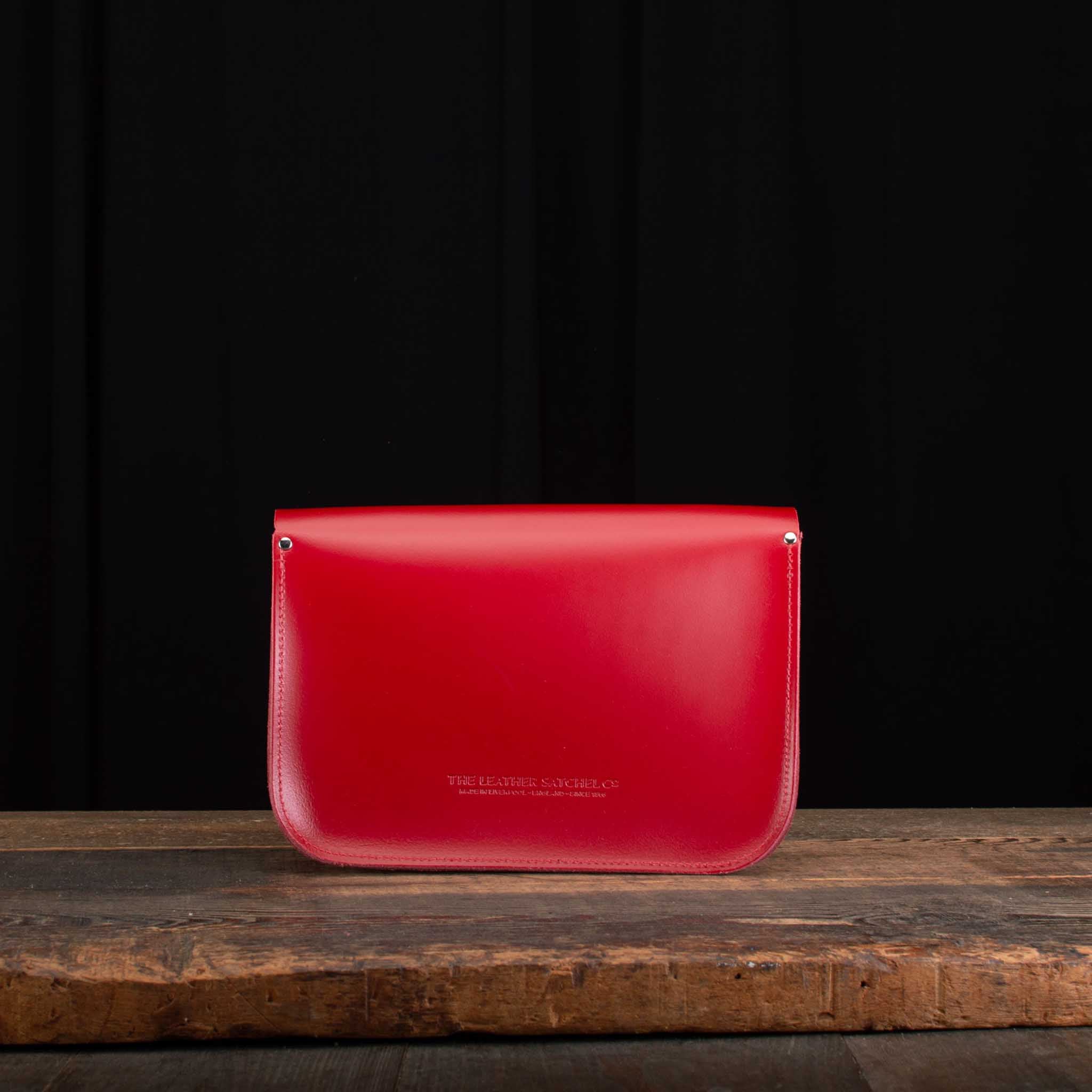 11-Inch Classic Satchel in Pillarbox Red