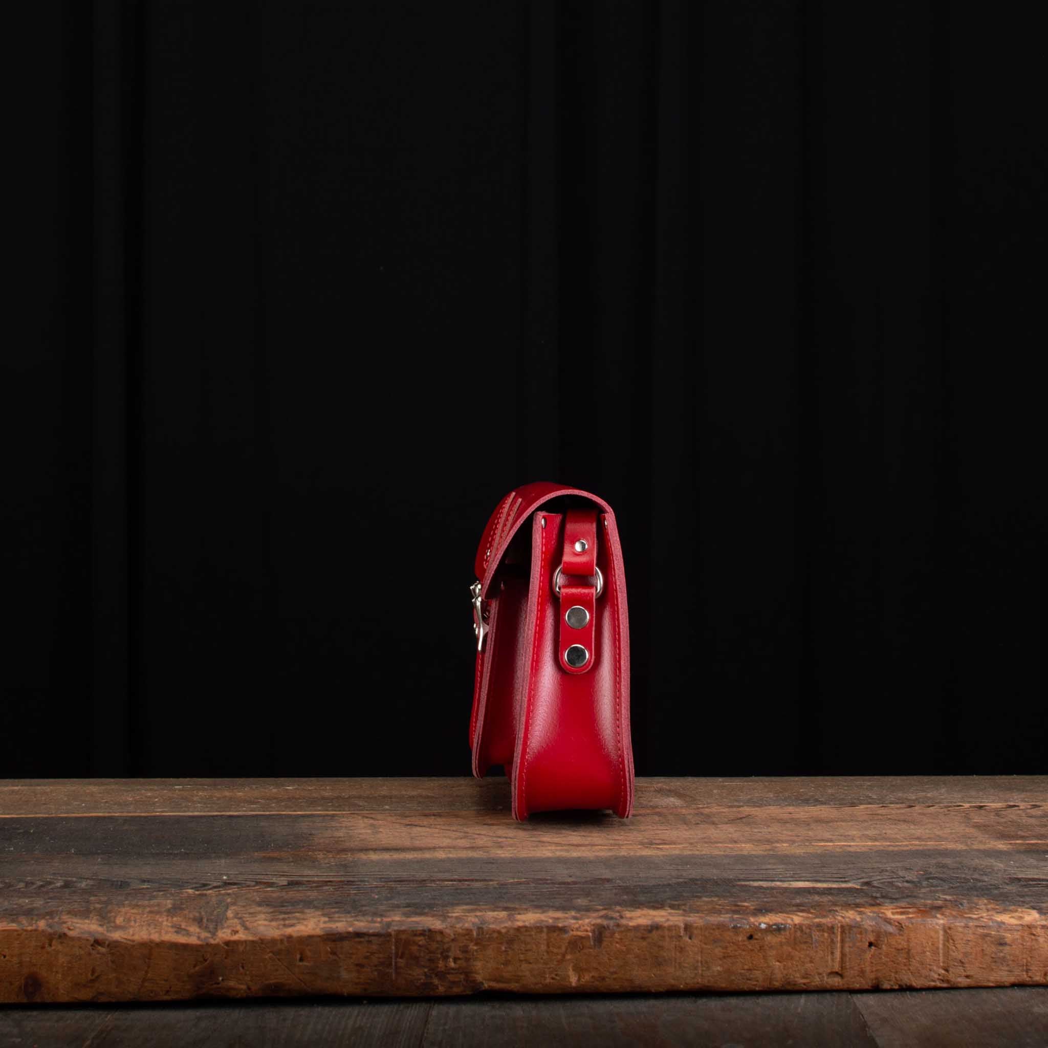 11-Inch Classic Satchel in Pillarbox Red